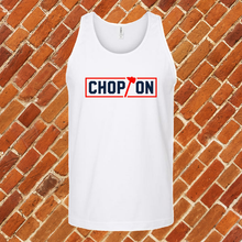 Load image into Gallery viewer, Chop On Baseball Unisex Tank Top