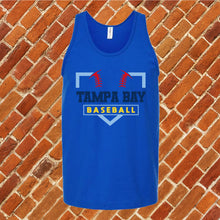 Load image into Gallery viewer, Tampa Bay Homeplate Unisex Tank Top