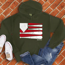 Load image into Gallery viewer, Boston Baseball Flag Hoodie