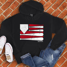 Load image into Gallery viewer, Boston Baseball Flag Hoodie