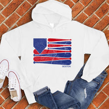 Load image into Gallery viewer, Boston Baseball Flag Hoodie