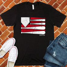 Load image into Gallery viewer, Boston Baseball Flag Tee