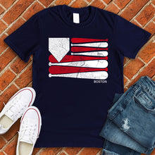 Load image into Gallery viewer, Boston Baseball Flag Tee