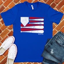Load image into Gallery viewer, Boston Baseball Flag Tee