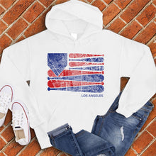 Load image into Gallery viewer, Los Angeles Baseball Flag Hoodie