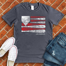 Load image into Gallery viewer, Los Angeles Baseball Flag Tee
