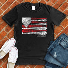 Load image into Gallery viewer, Los Angeles Baseball Flag Tee
