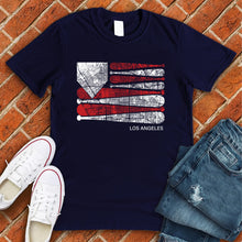 Load image into Gallery viewer, Los Angeles Baseball Flag Tee