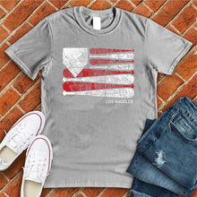 Load image into Gallery viewer, Los Angeles Baseball Flag Tee