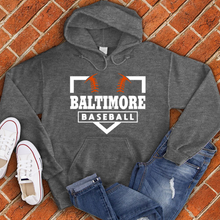 Load image into Gallery viewer, Baltimore Homeplate Hoodie