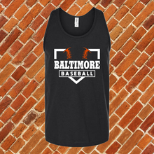 Load image into Gallery viewer, Baltimore Homeplate Unisex Tank Top