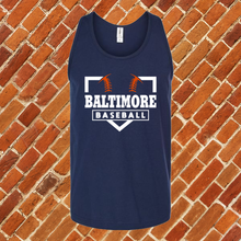 Load image into Gallery viewer, Baltimore Homeplate Unisex Tank Top