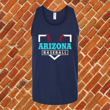 Load image into Gallery viewer, Arizona Homeplate Unisex Tank Top