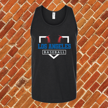 Load image into Gallery viewer, Los Angeles Homeplate Unisex Tank Top