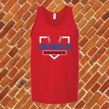 Load image into Gallery viewer, Los Angeles Homeplate Unisex Tank Top