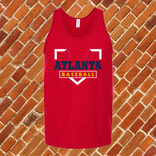 Load image into Gallery viewer, Atlanta Homeplate Unisex Tank Top