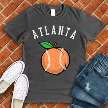 Load image into Gallery viewer, Atlanta Peach Baseball Tee