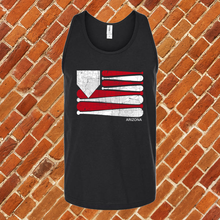Load image into Gallery viewer, Arizona Baseball Flag Unisex Tank Top