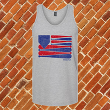 Load image into Gallery viewer, Arizona Baseball Flag Unisex Tank Top