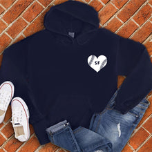 Load image into Gallery viewer, SF Baseball Pocket Heart Hoodie