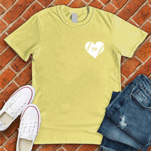 Load image into Gallery viewer, SF Baseball Pocket Heart Tee