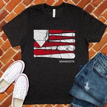 Load image into Gallery viewer, Minnesota Baseball Flag Tee