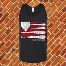 Load image into Gallery viewer, Washington DC Baseball Flag Unisex Tank Top