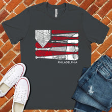 Load image into Gallery viewer, Philadelphia Baseball Flag Tee