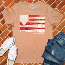 Load image into Gallery viewer, Philadelphia Baseball Flag Tee
