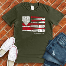 Load image into Gallery viewer, Philadelphia Baseball Flag Tee