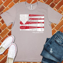 Load image into Gallery viewer, Philadelphia Baseball Flag Tee