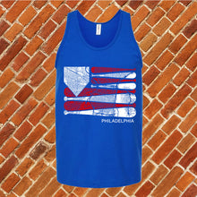 Load image into Gallery viewer, Philadelphia Baseball Flag Unisex Tank Top