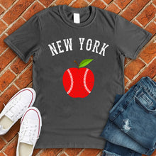 Load image into Gallery viewer, New York Apple Baseball Tee