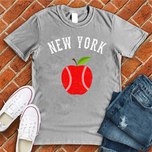 Load image into Gallery viewer, New York Apple Baseball Tee