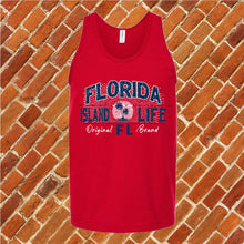 Load image into Gallery viewer, Florida Island Life Unisex Tank Top