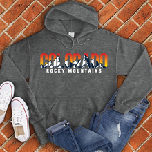 Load image into Gallery viewer, Colorado Rocky Mountains Sunset Hoodie