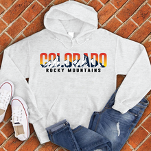 Load image into Gallery viewer, Colorado Rocky Mountains Sunset Hoodie