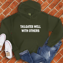 Load image into Gallery viewer, Tailgates Well With Others Hoodie