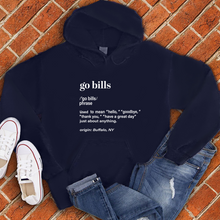 Load image into Gallery viewer, Go Bills Definition Hoodie