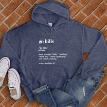Load image into Gallery viewer, Go Bills Definition Hoodie
