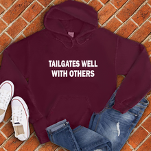 Load image into Gallery viewer, Tailgates Well With Others Hoodie
