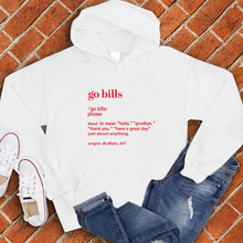 Load image into Gallery viewer, Go Bills Definition Hoodie