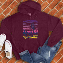 Load image into Gallery viewer, Phoenix Arizona Purple & Pink Hoodie