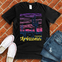 Load image into Gallery viewer, Phoenix Arizona Purple & Pink Tee
