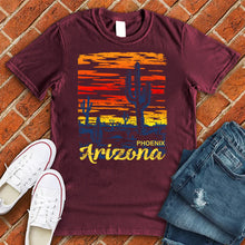 Load image into Gallery viewer, Phoenix Arizona Sun set Tee