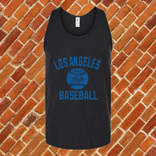 Load image into Gallery viewer, Los Angeles Baseball Unisex Tank Top
