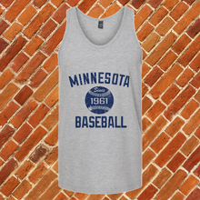 Load image into Gallery viewer, Minnesota Baseball Unisex Tank Top
