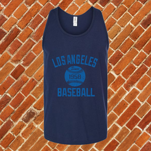 Load image into Gallery viewer, Los Angeles Baseball Unisex Tank Top
