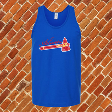 Load image into Gallery viewer, Atlanta Chop Unisex Tank Top