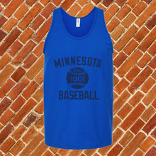Load image into Gallery viewer, Minnesota Baseball Unisex Tank Top